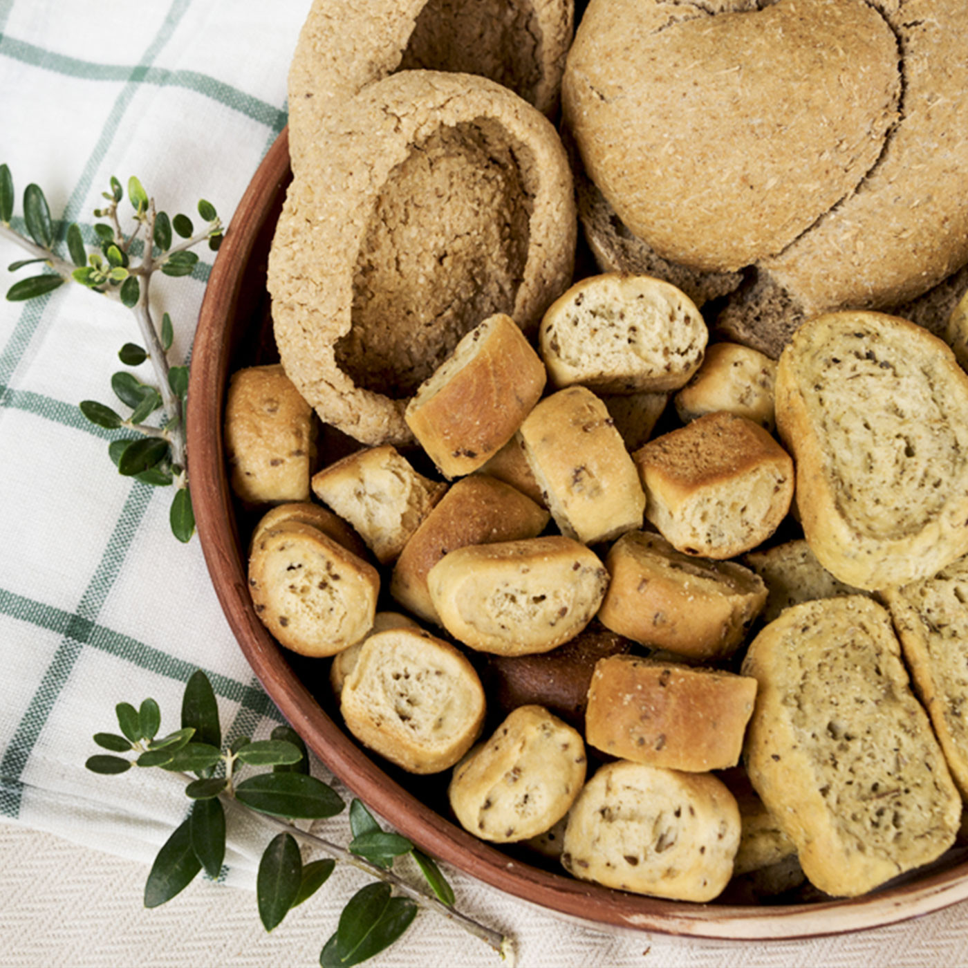 Παξιμάδια- Κριτσίνια