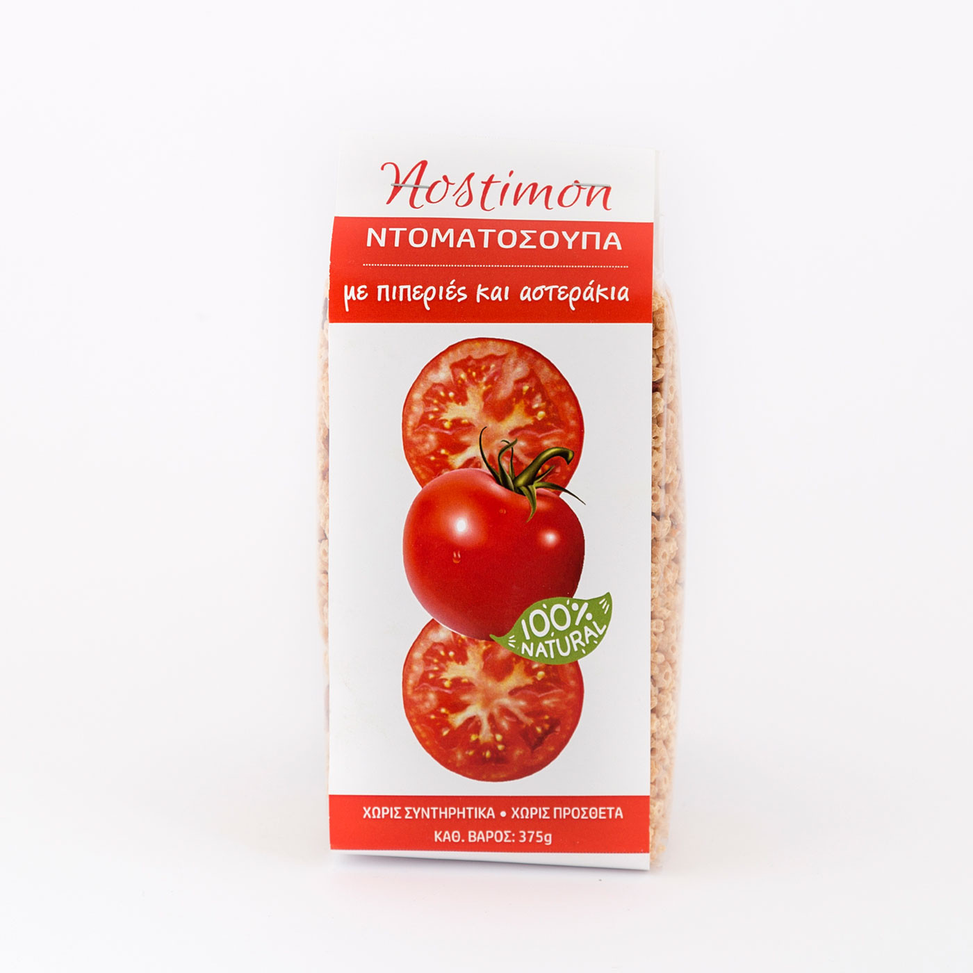 Ντοματόσουπα με πιπεριές και αστεράκια "nostimon" 375 g