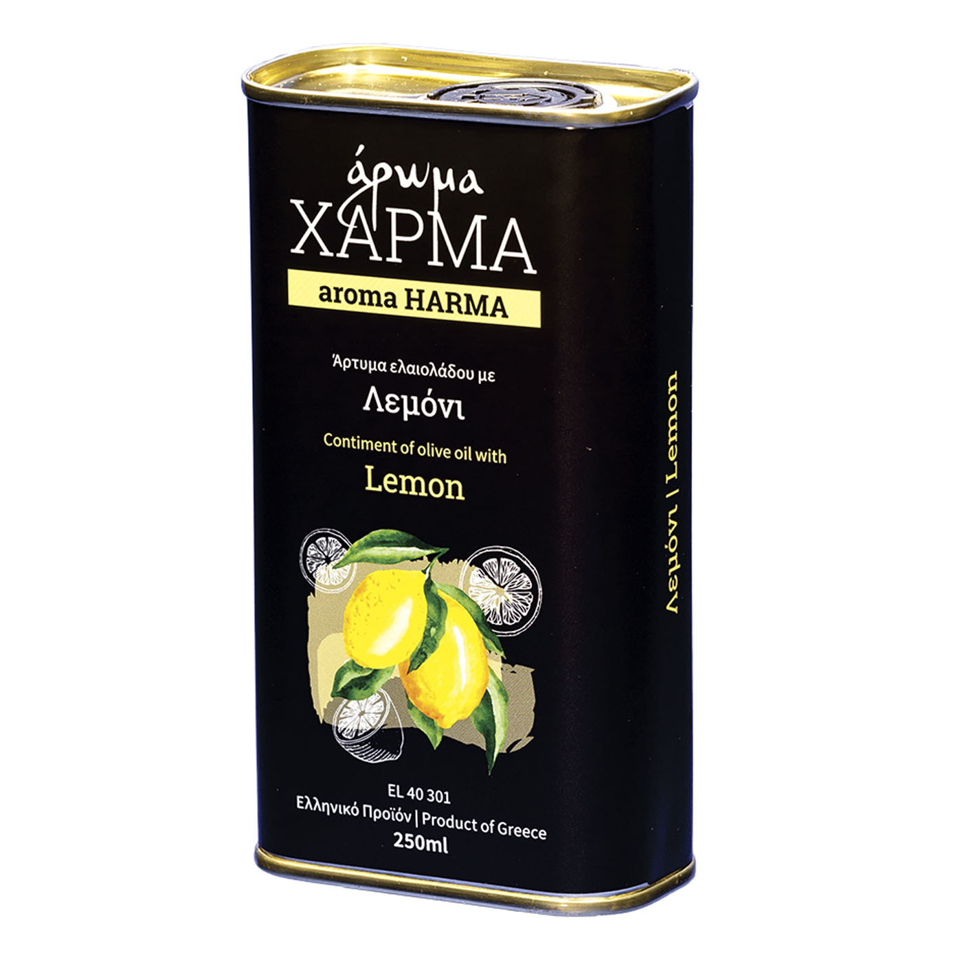 Άρτυμα ελαιόλαδου με λεμόνι "άρωμα Χάρμα" 250 ml